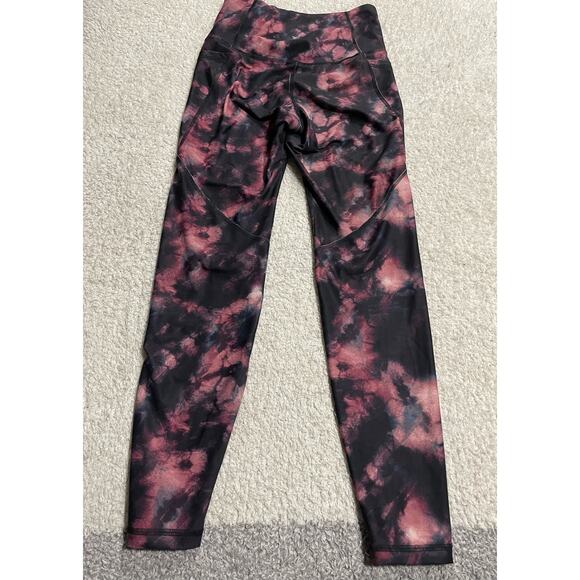 Old Navy Women's Size Small Powersoft High Rise Tie Dye Leggings Multicolor - Picture 2 of 7